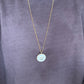 Collana con bottone Chanel
