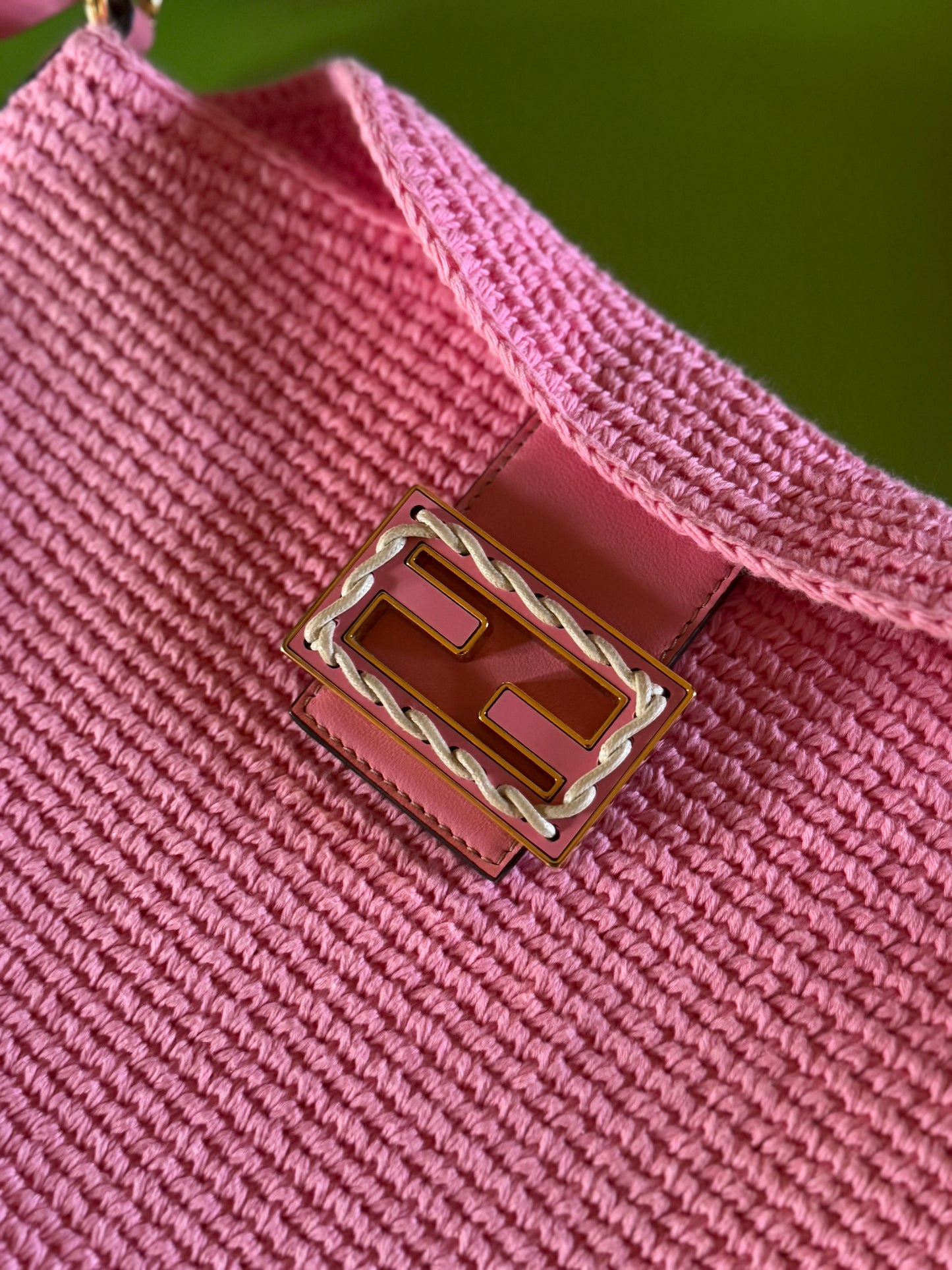 Fendi Crochet Rosa