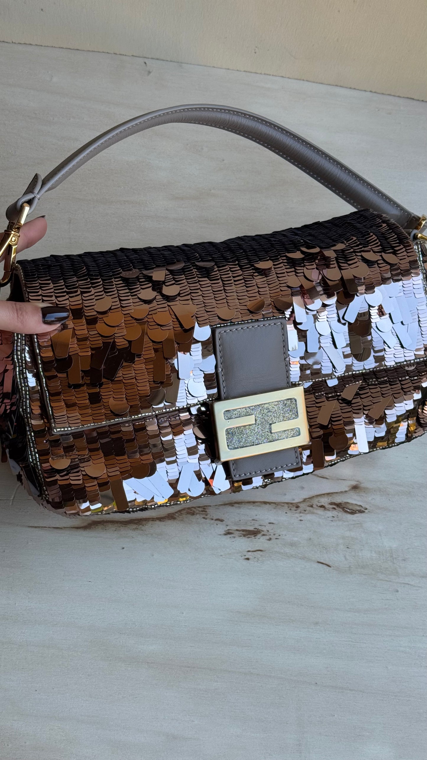 Fendi Baguette Pailettes Sex&city