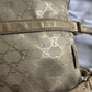 Gucci Vintage Bauletto Monogram Gold