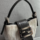 Vintage Embroidered Fendi Mini Croissant