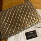 Pochette Chanel gold