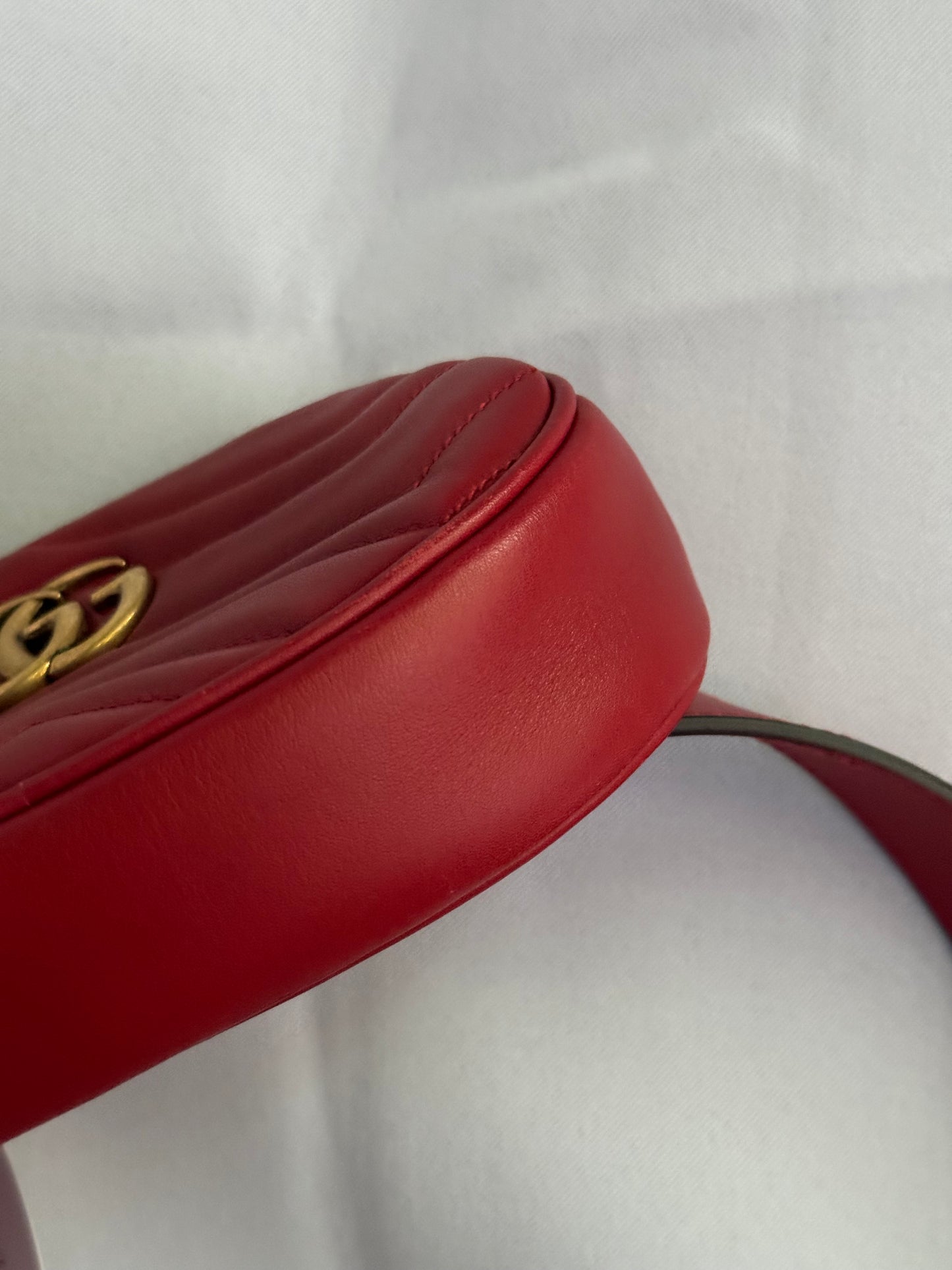 Marsupio Gucci Marmont rosso