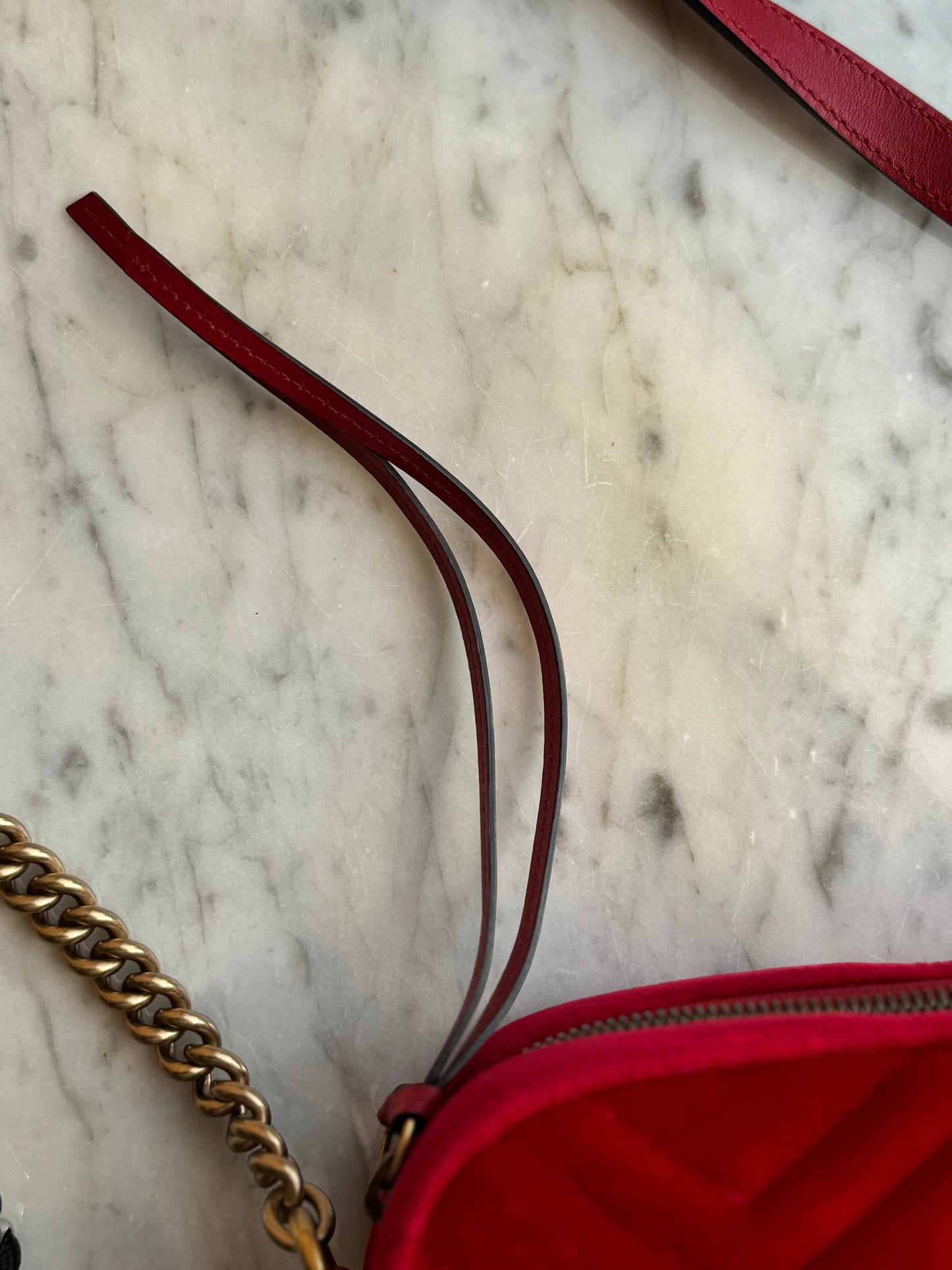 Gucci velvet Marmont