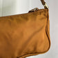 Prada Nylon color cioccolato/senape scuro.