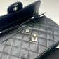 Chanel caviar nera misura piccola