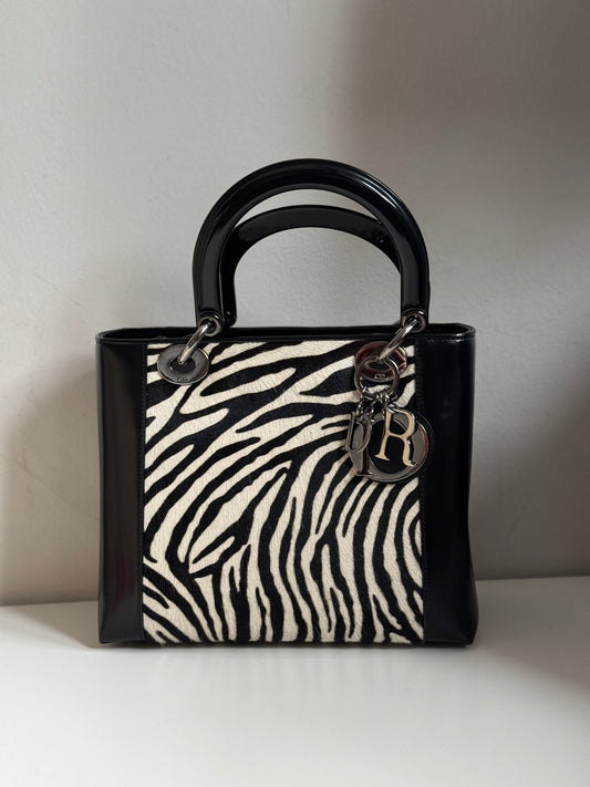Lady Dior zebra media