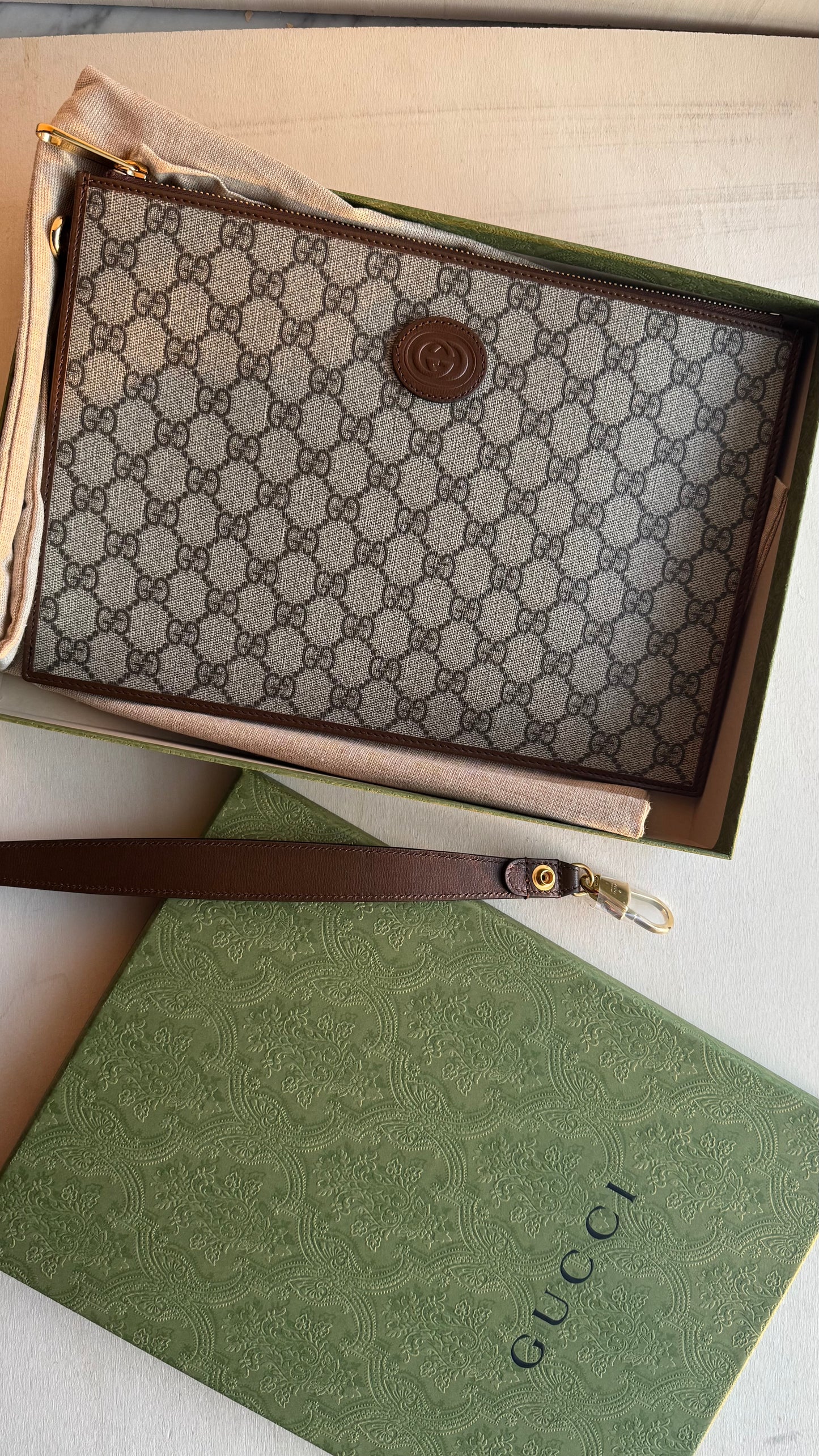 Pochette Gucci Monogram