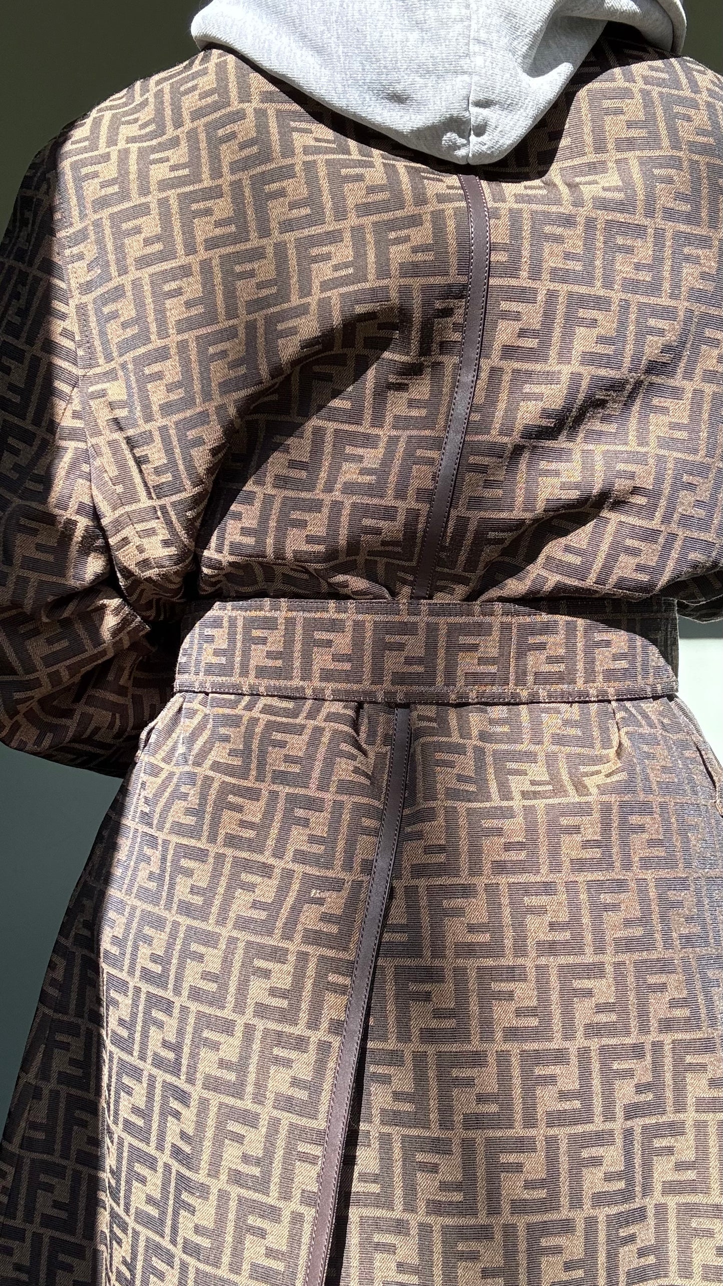 Trench Fendi monogram