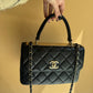 Chanel Top Handle nera