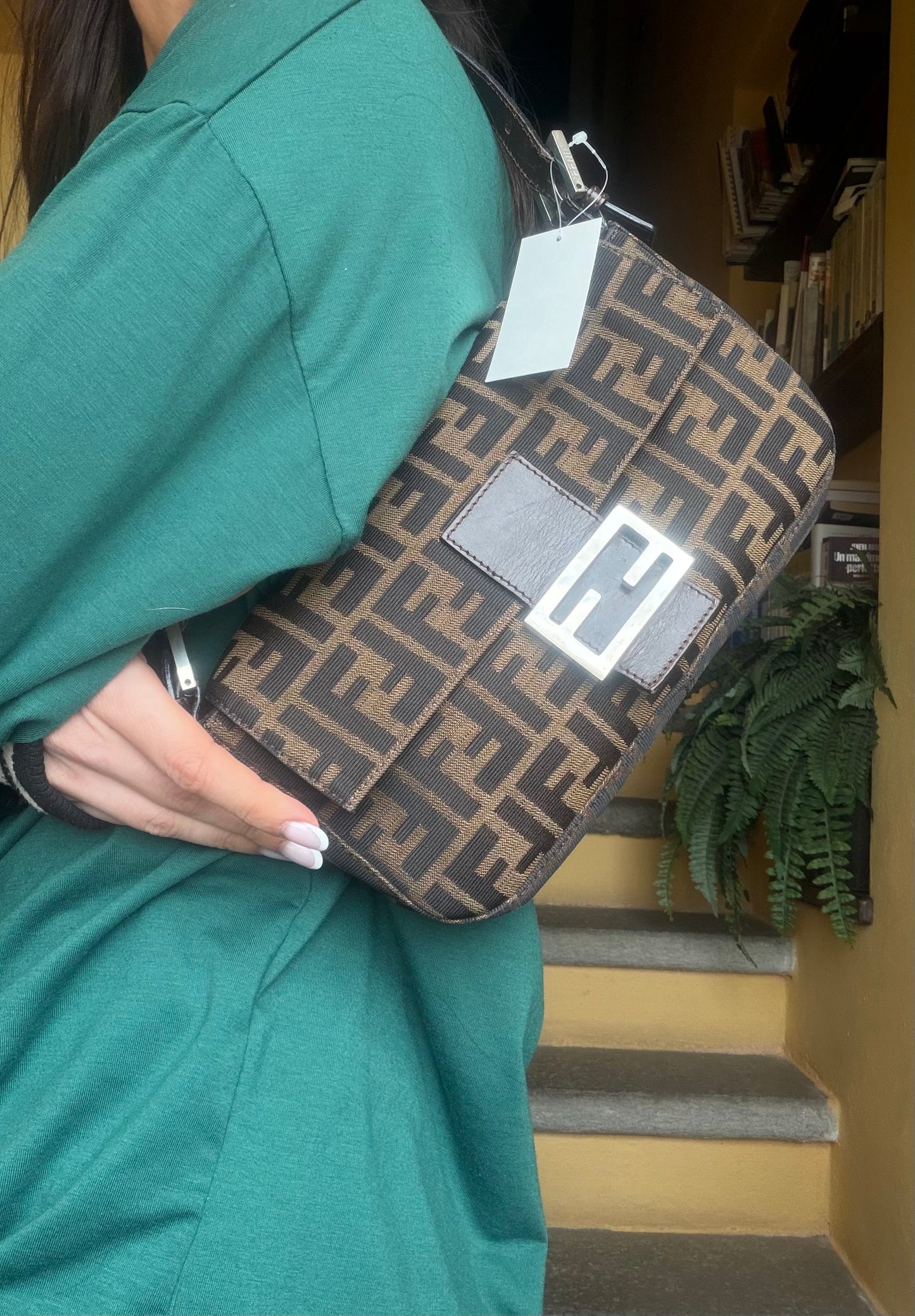 Fendi baguette Monogram
