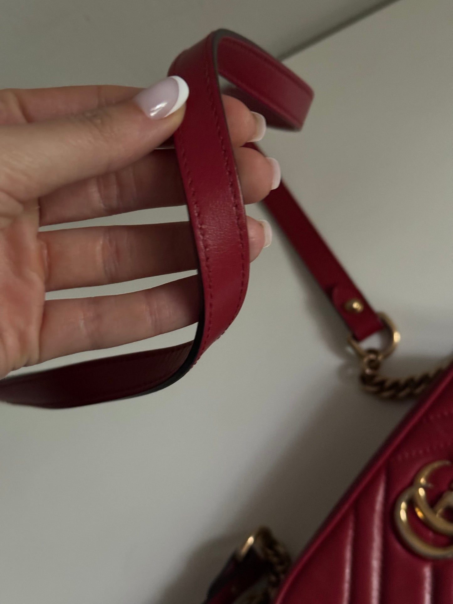 Gucci Marmont rossa