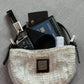 Vintage Embroidered Fendi Mini Croissant