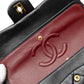 Chanel medium doppia patta black