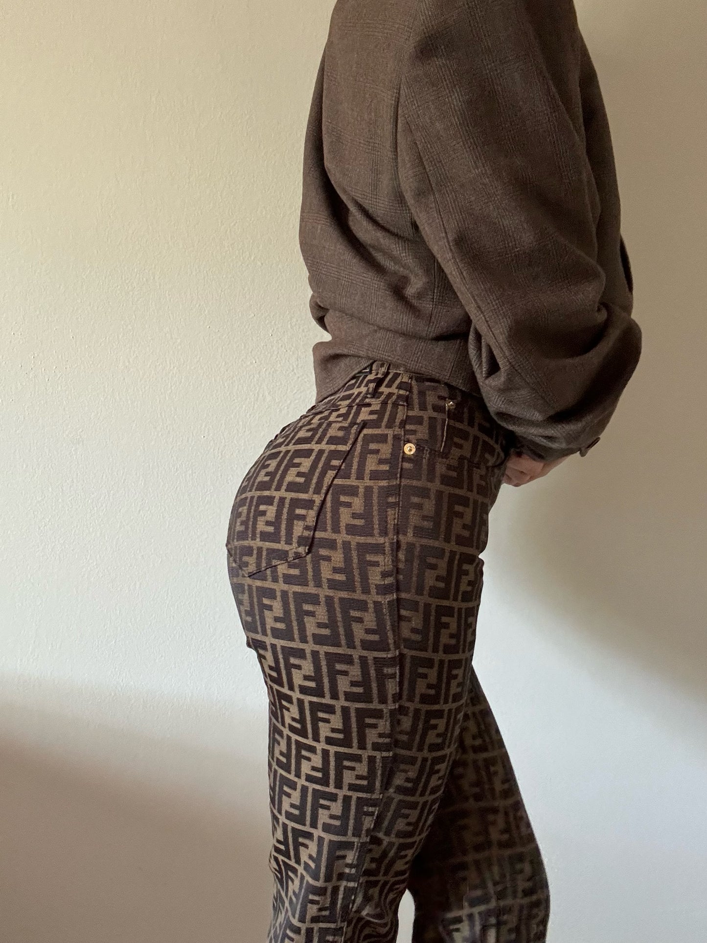 Pantaloni Fendi Monogram vintage