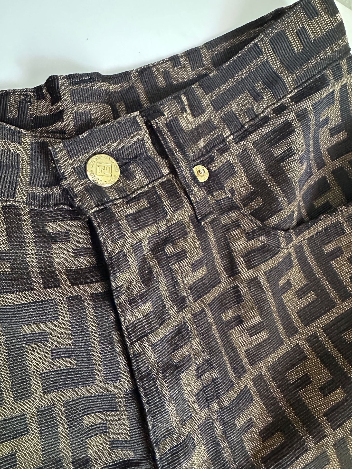 Pantaloni Fendi Monogram vintage