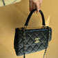 Chanel Top Handle nera