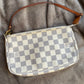 Pochette Accessoire Louis Vuitton damier azur