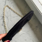 Fendi velvet/Satin Chain pochette