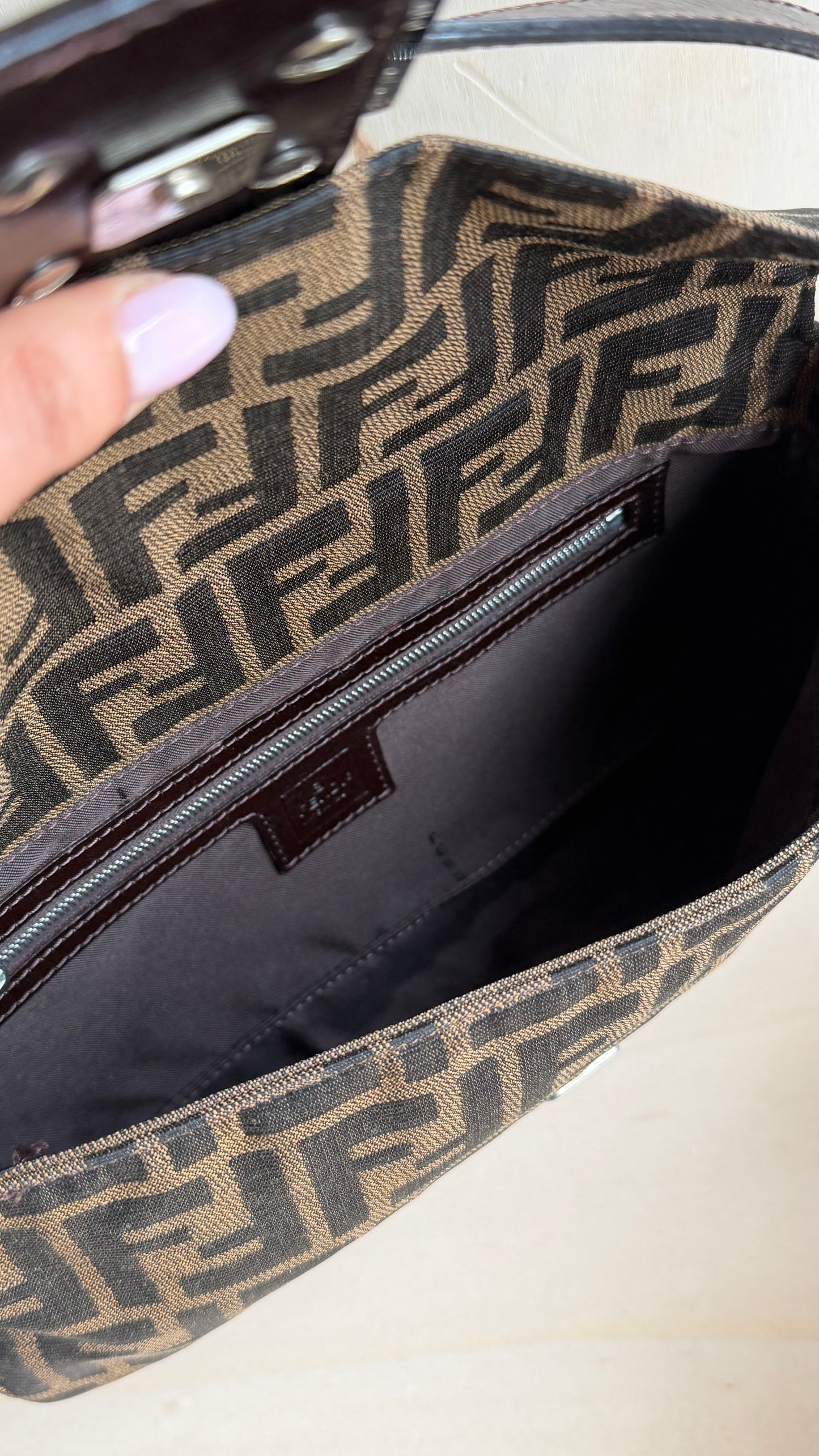Fendi baguette Monogram