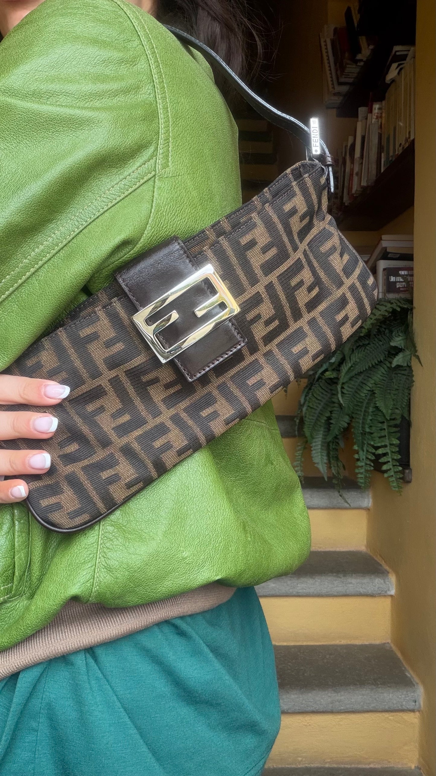 Fendi baguette Monogram