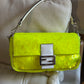 Fendi baguette Sex&city Pailettes lime