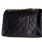 Chanel medium doppia patta black