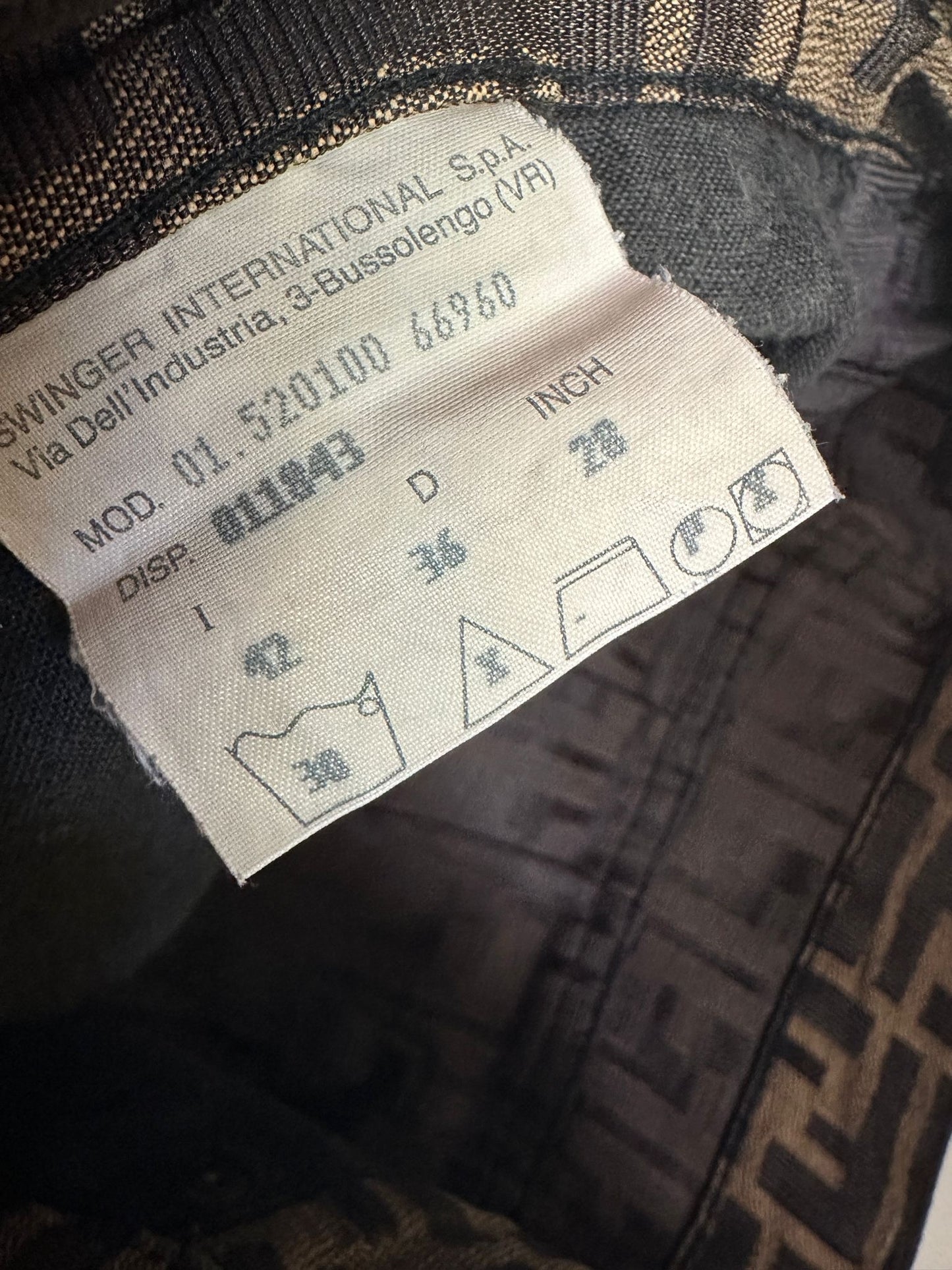 Pantaloni Fendi Monogram vintage