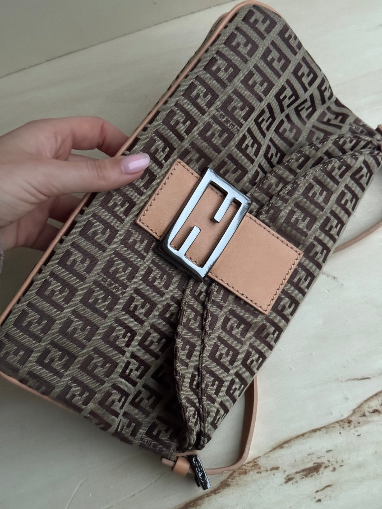 Fendi baguette Monogram