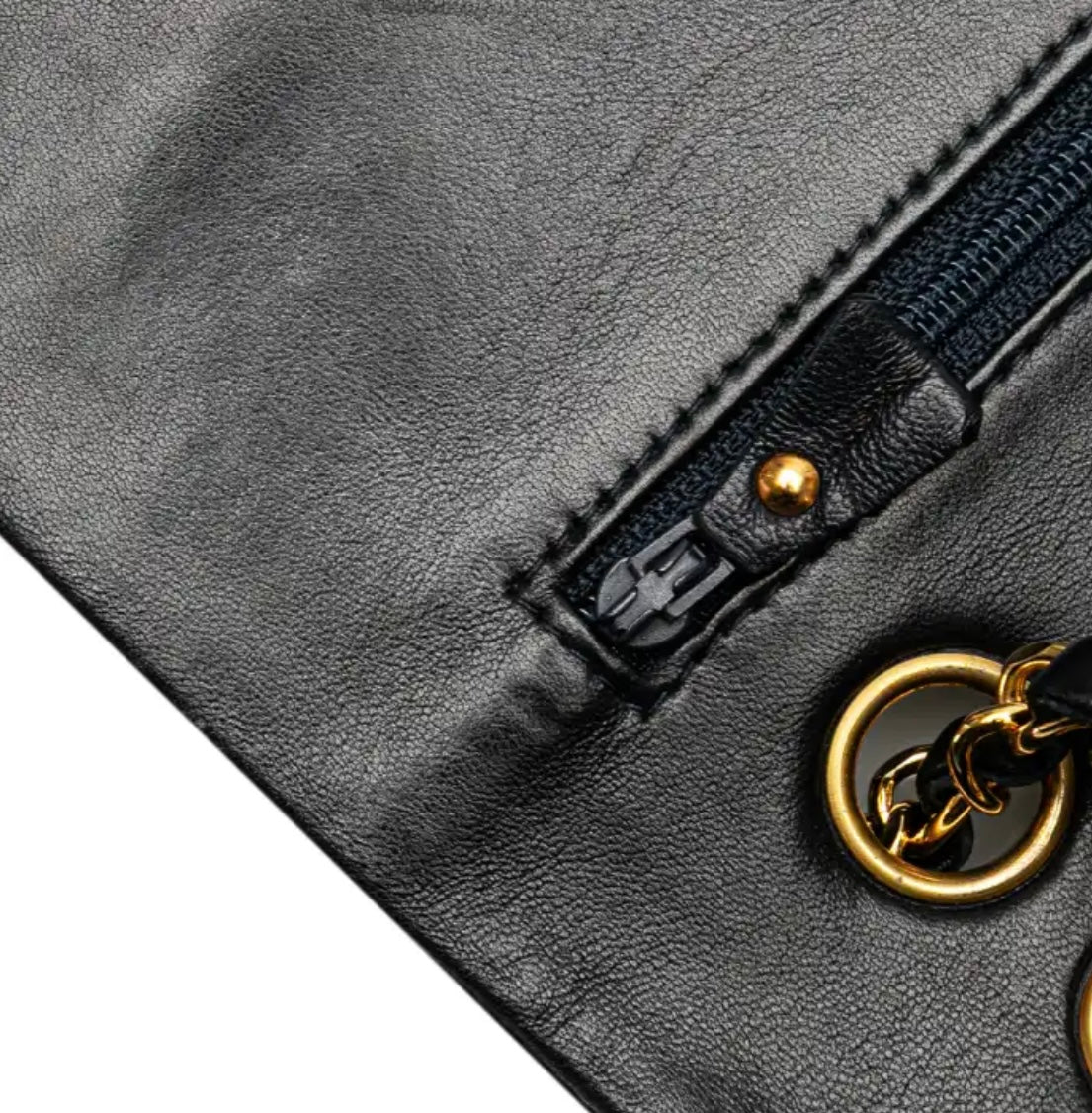 Chanel medium doppia patta black