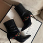 Stivaletto Gucci ankle boots nero in pelle