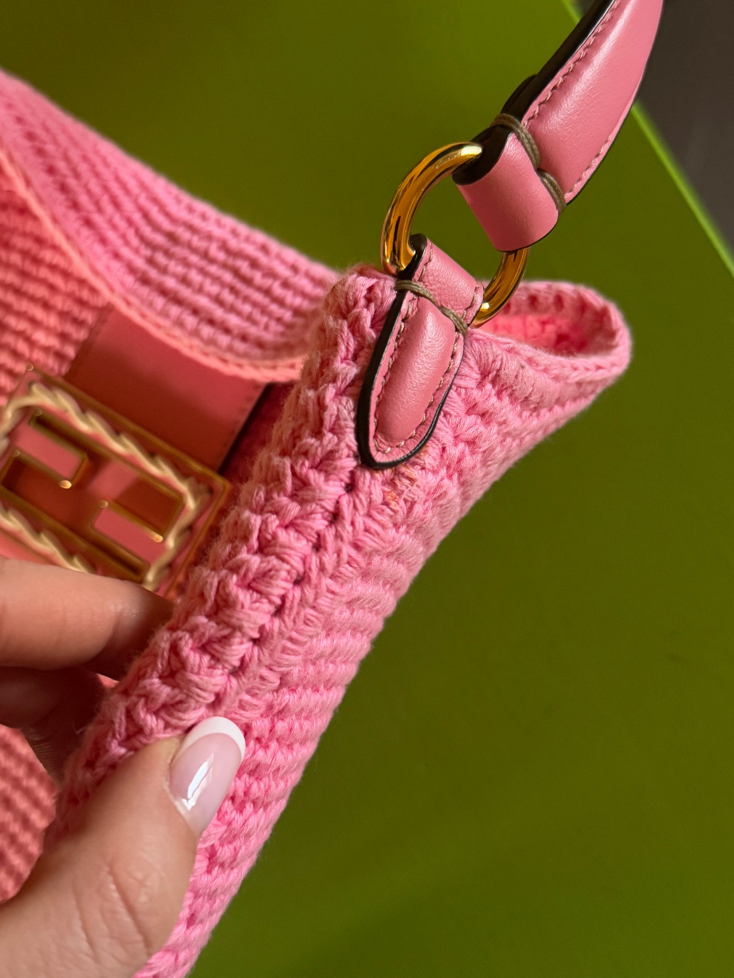 Fendi Crochet Rosa
