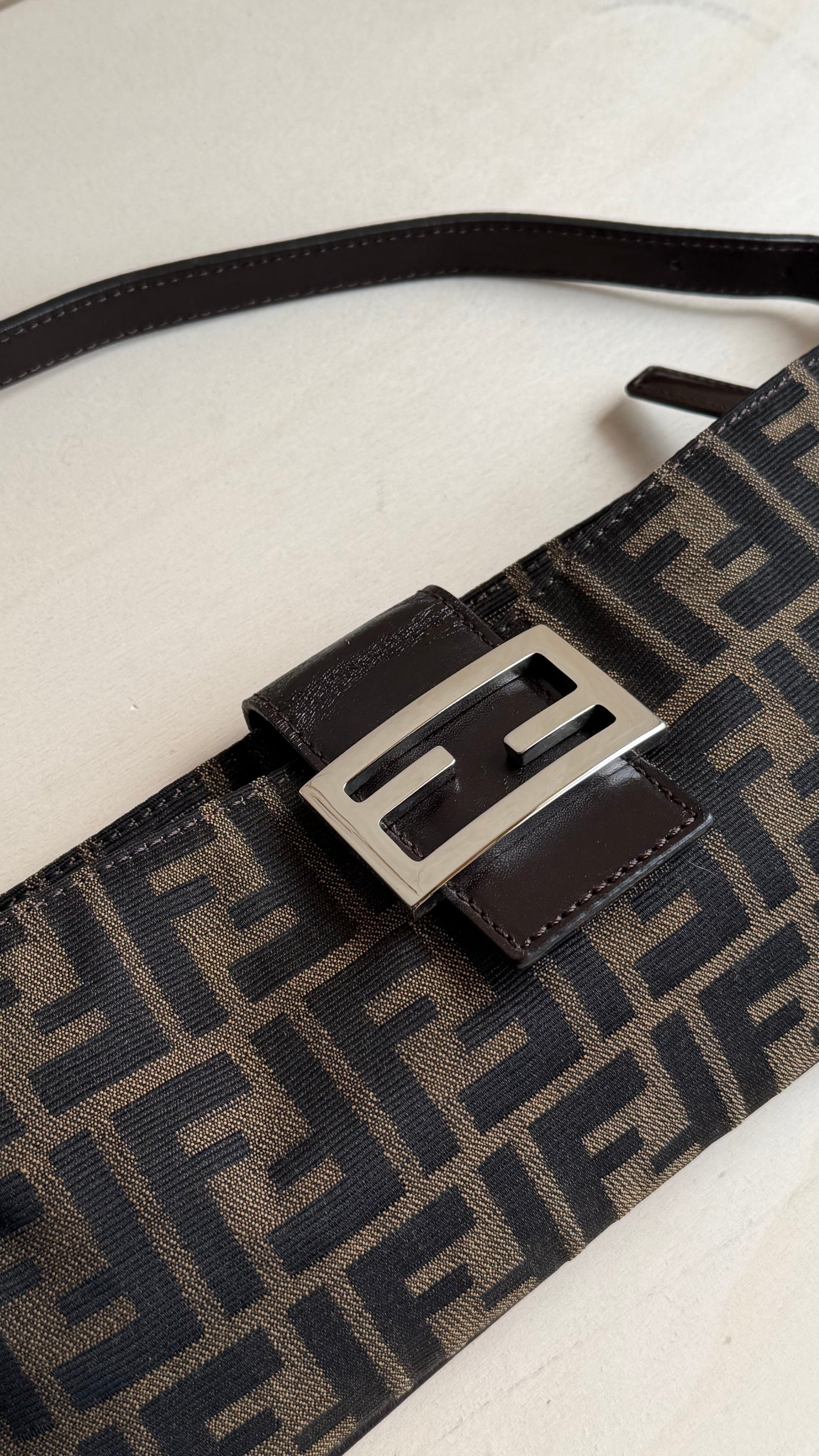 Fendi baguette Monogram