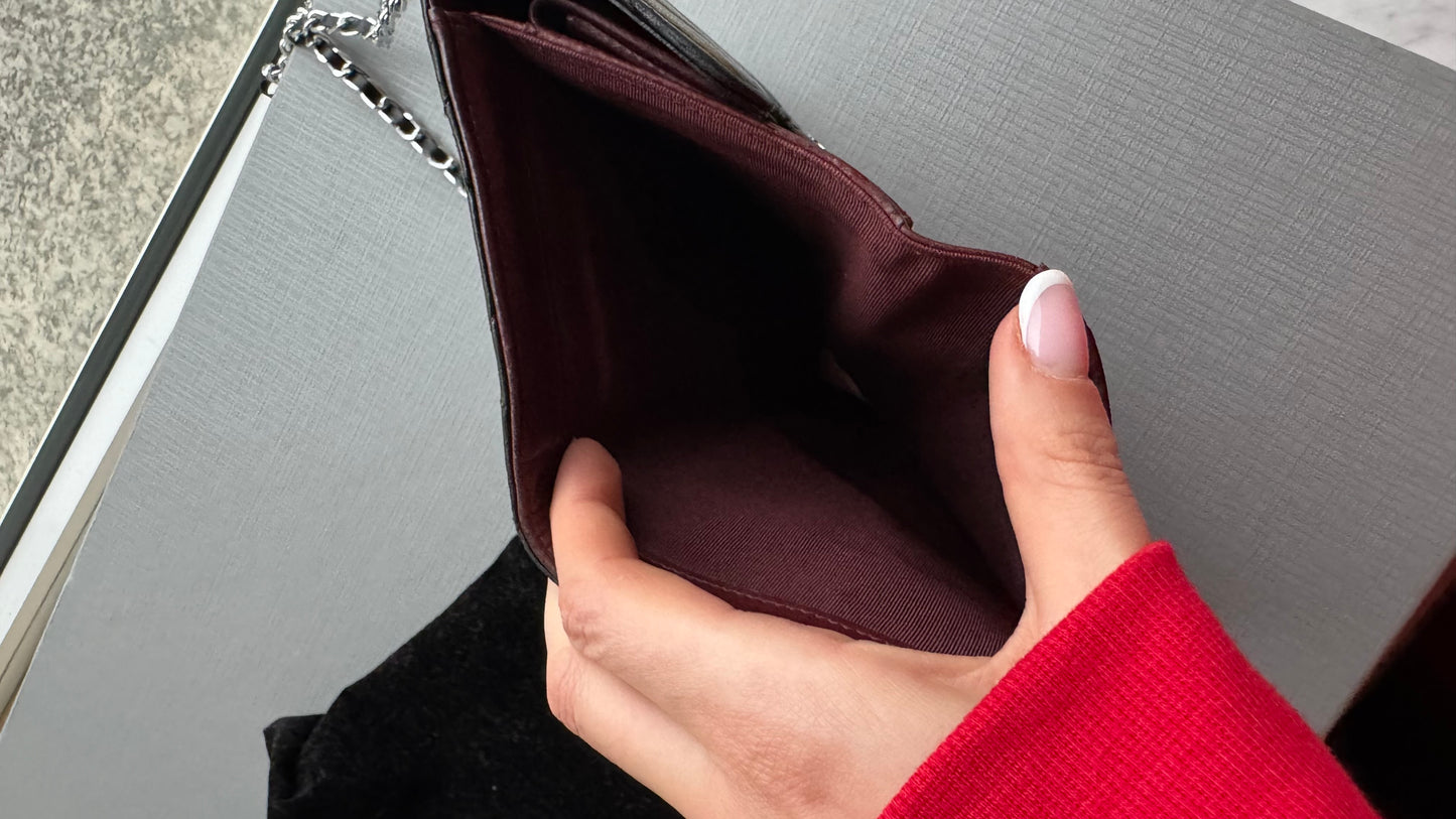 Chanel Wallet on chain nero