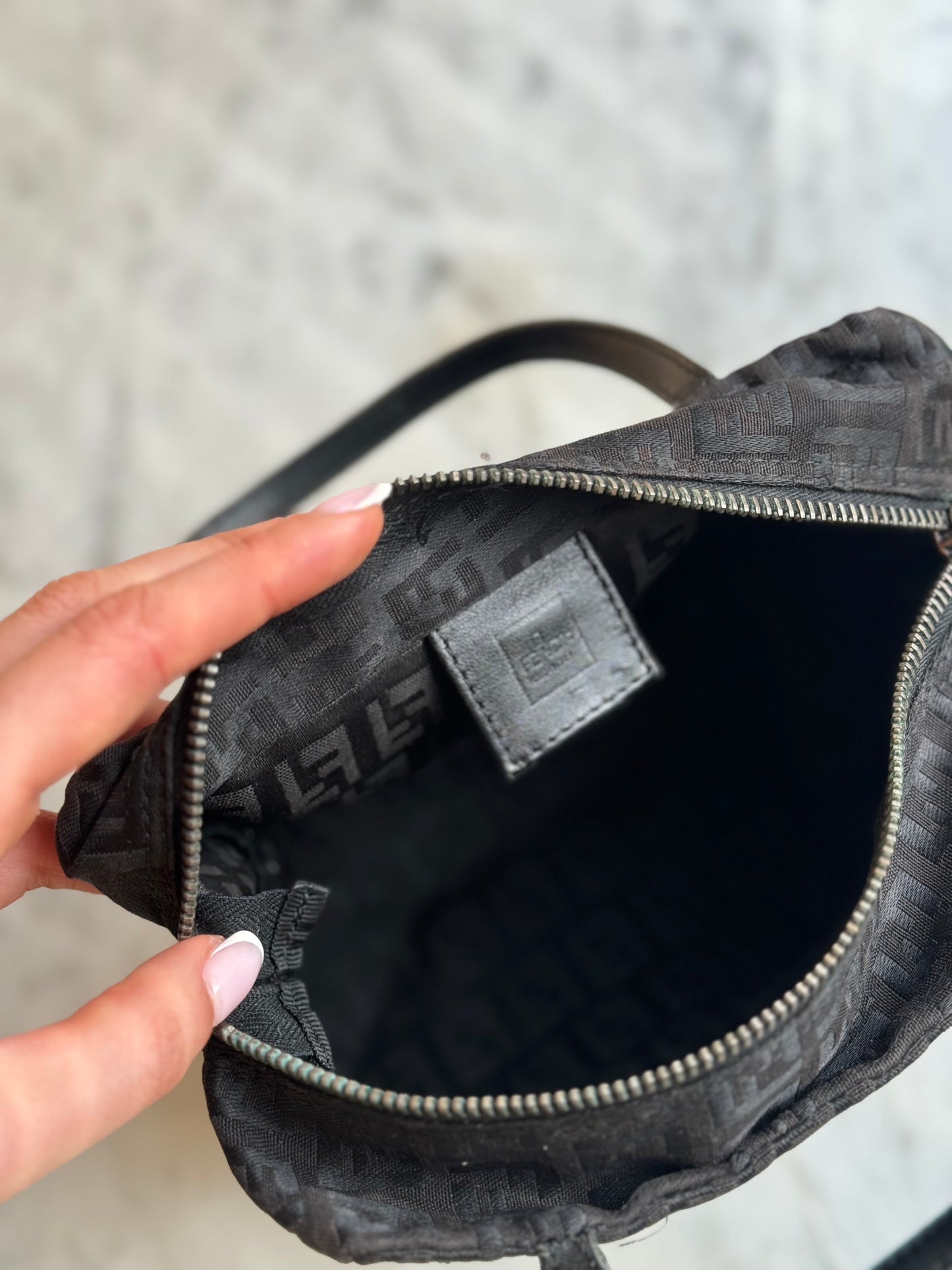 Pochette Fendi monogram