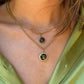 Collana con bottone Chanel