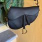 Saddle Dior Classica nera