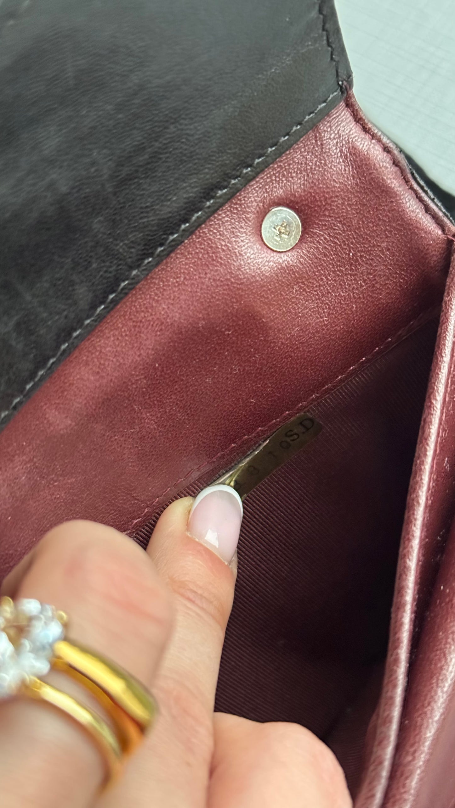 Chanel Wallet on chain nero