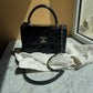 Chanel Top Handle nera