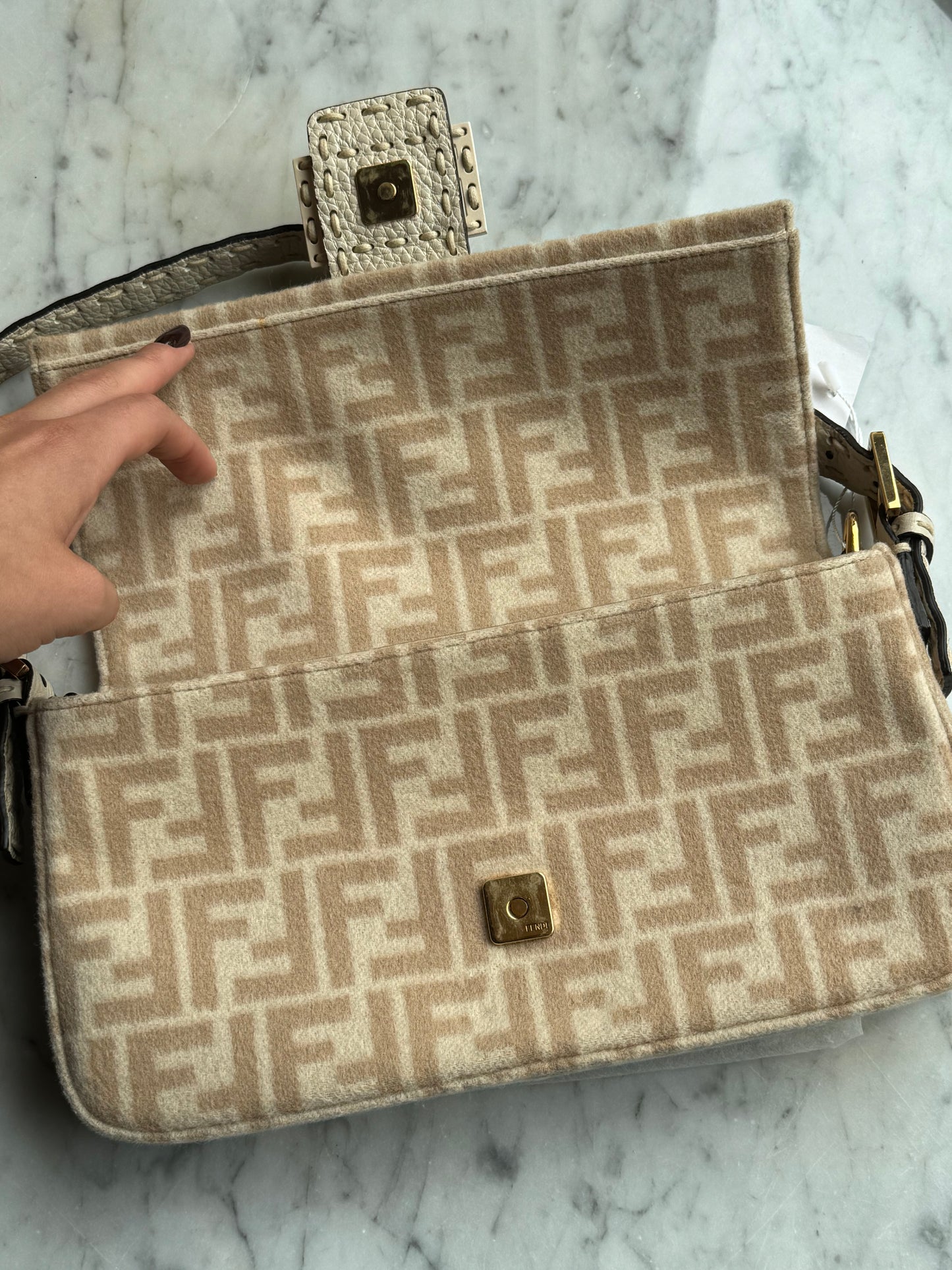 Fendi baguette Monogram
