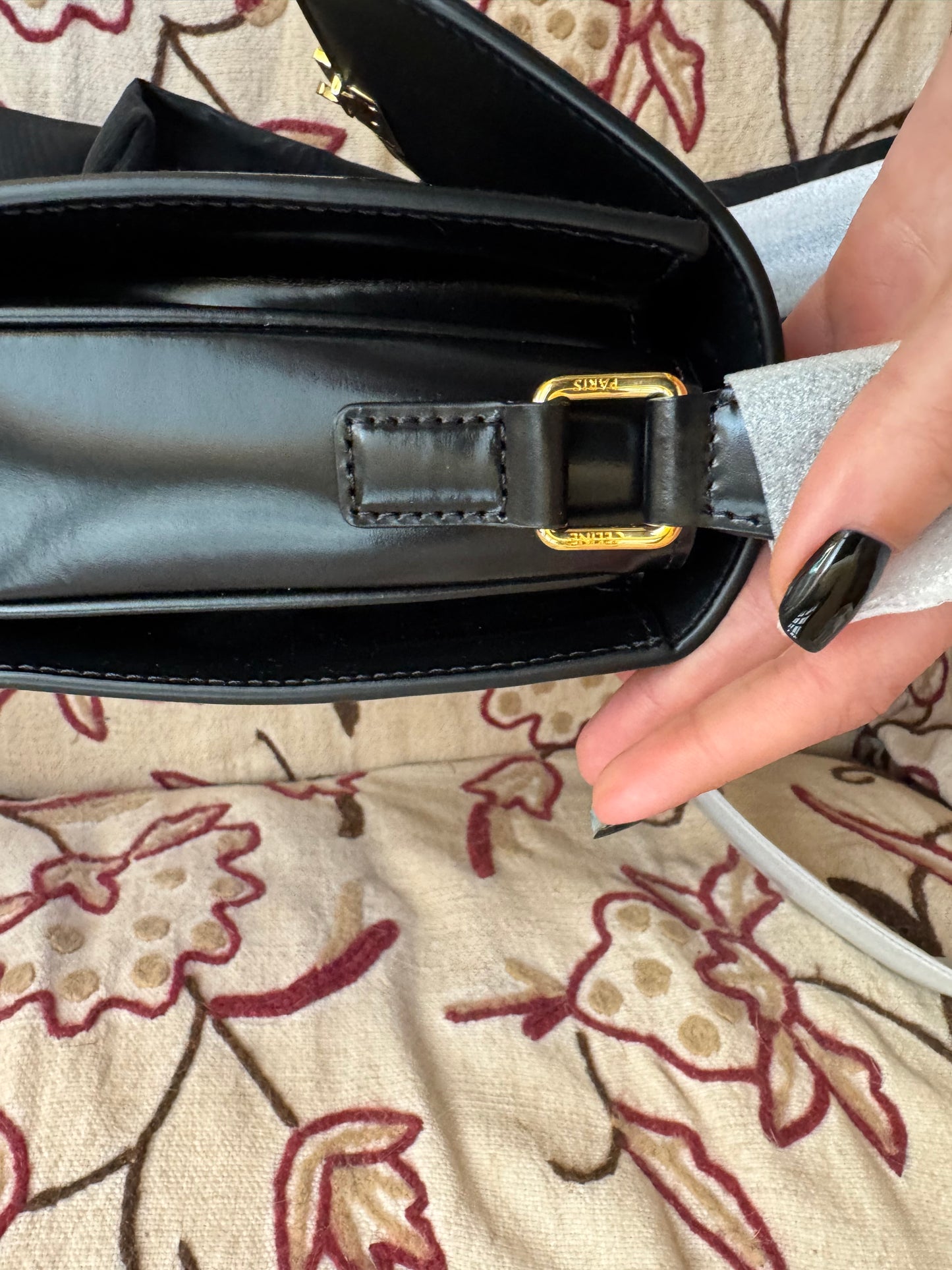 BORSA TRIOMPHE CLASSIQUE IN PELLE DI VITELLO Céline