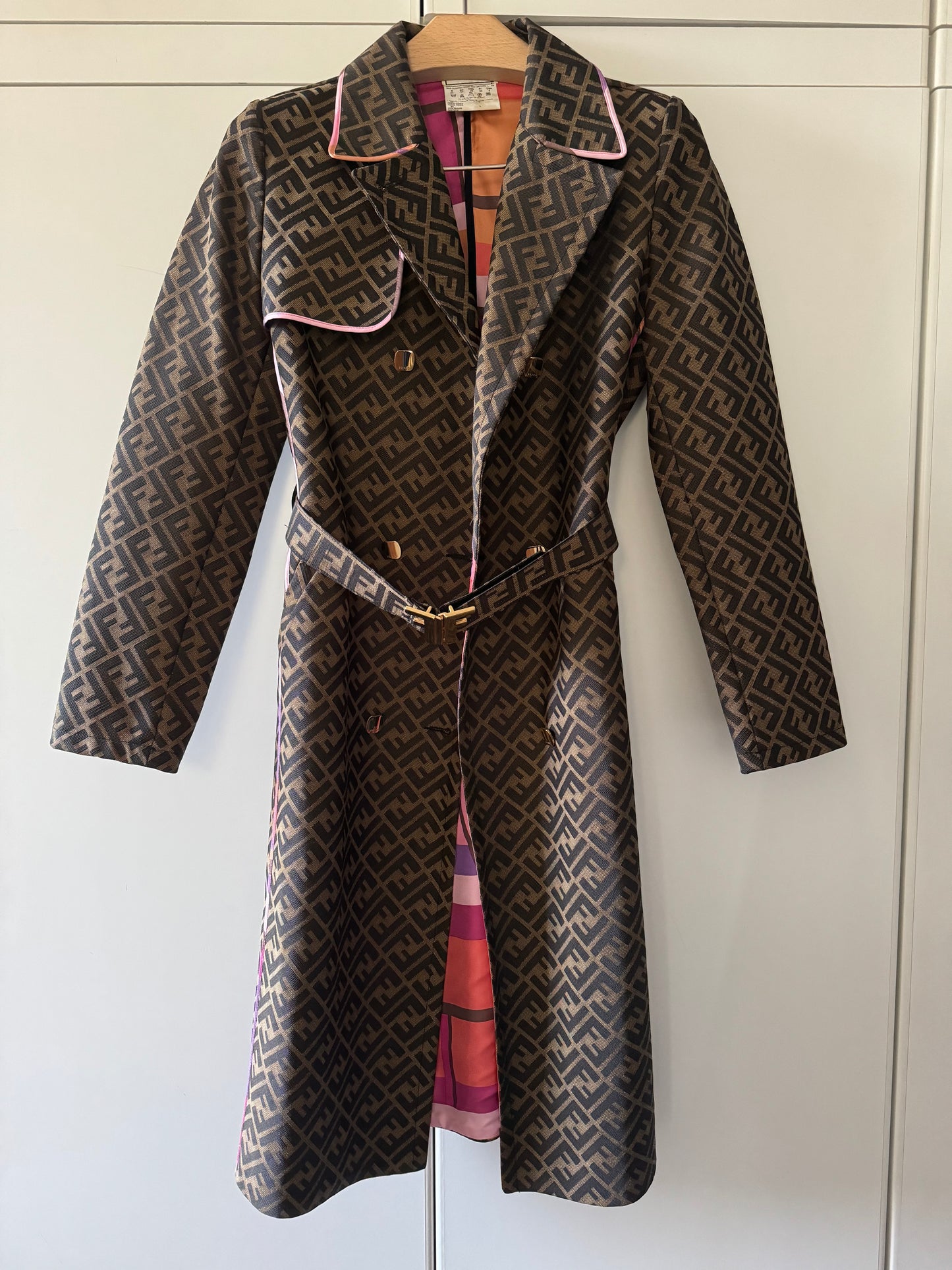 Trench Fendi Monogram