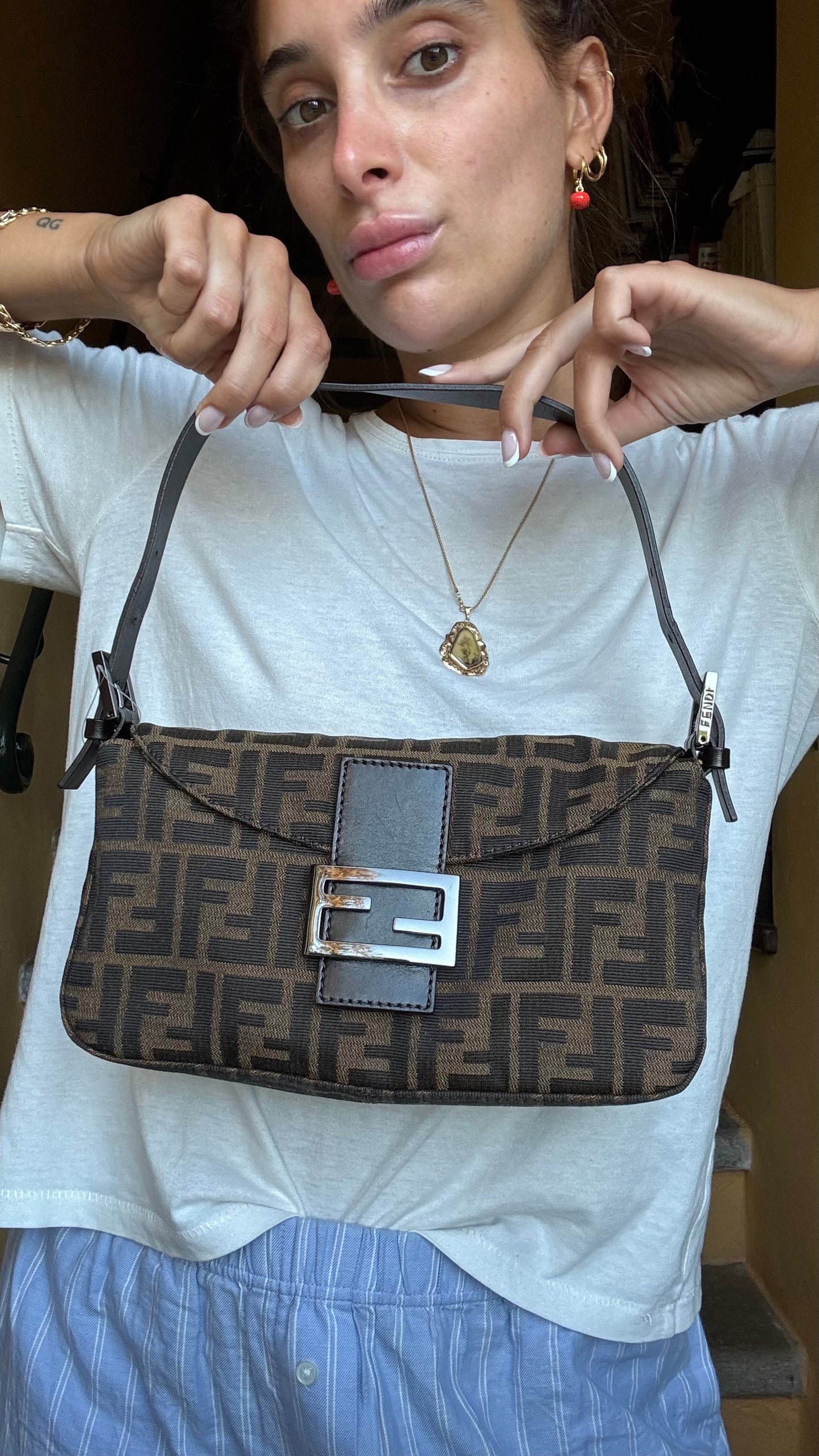 Fendi Baguette monogram