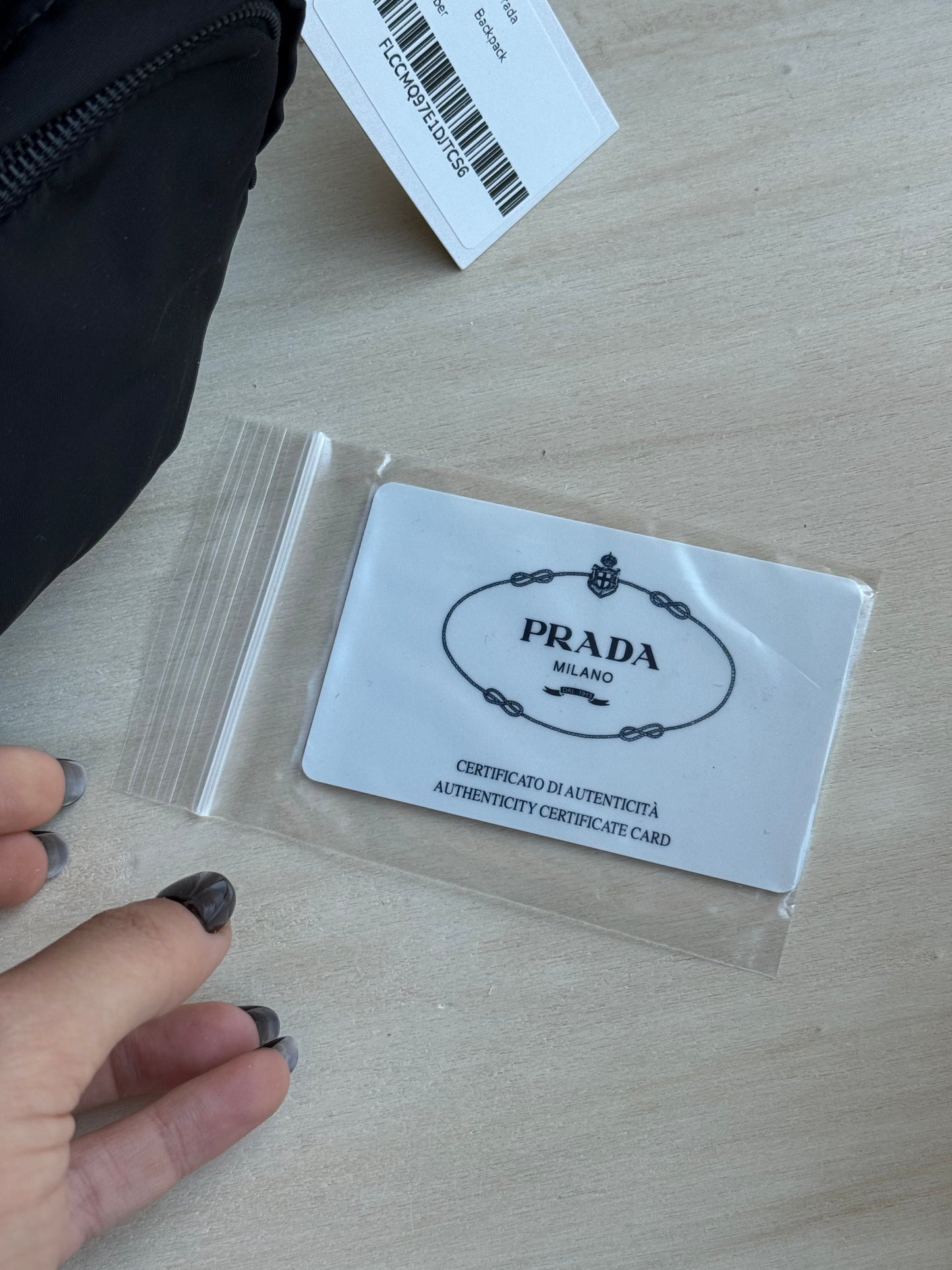 Zaino mini Prada
