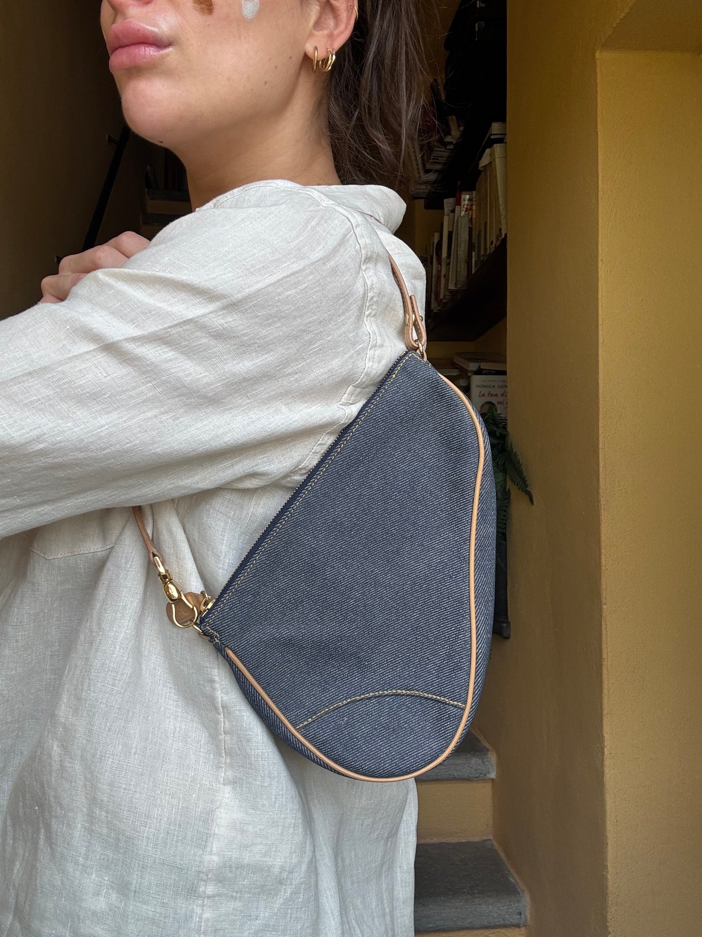 Saddle Dior denim