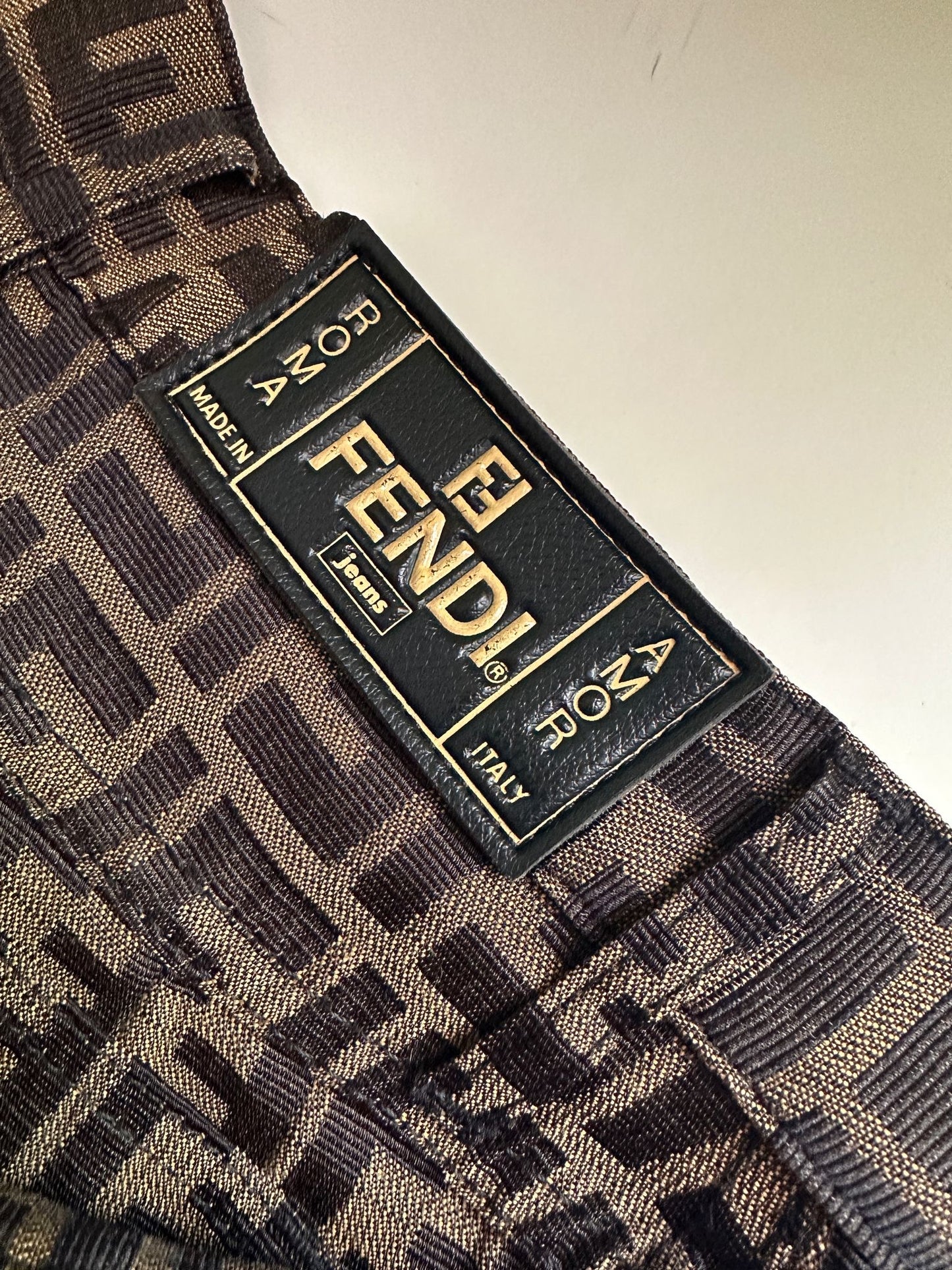 Pantaloni Fendi Monogram vintage