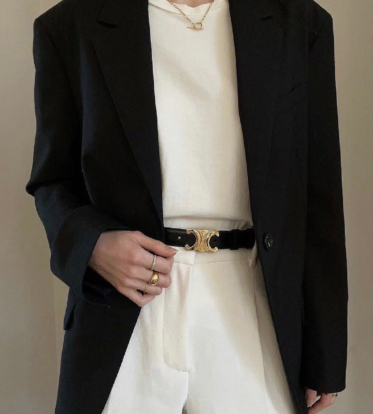 Cintura Celine Triomphe 85