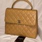 Vintage Chanel Top Handle Caviar Bag
