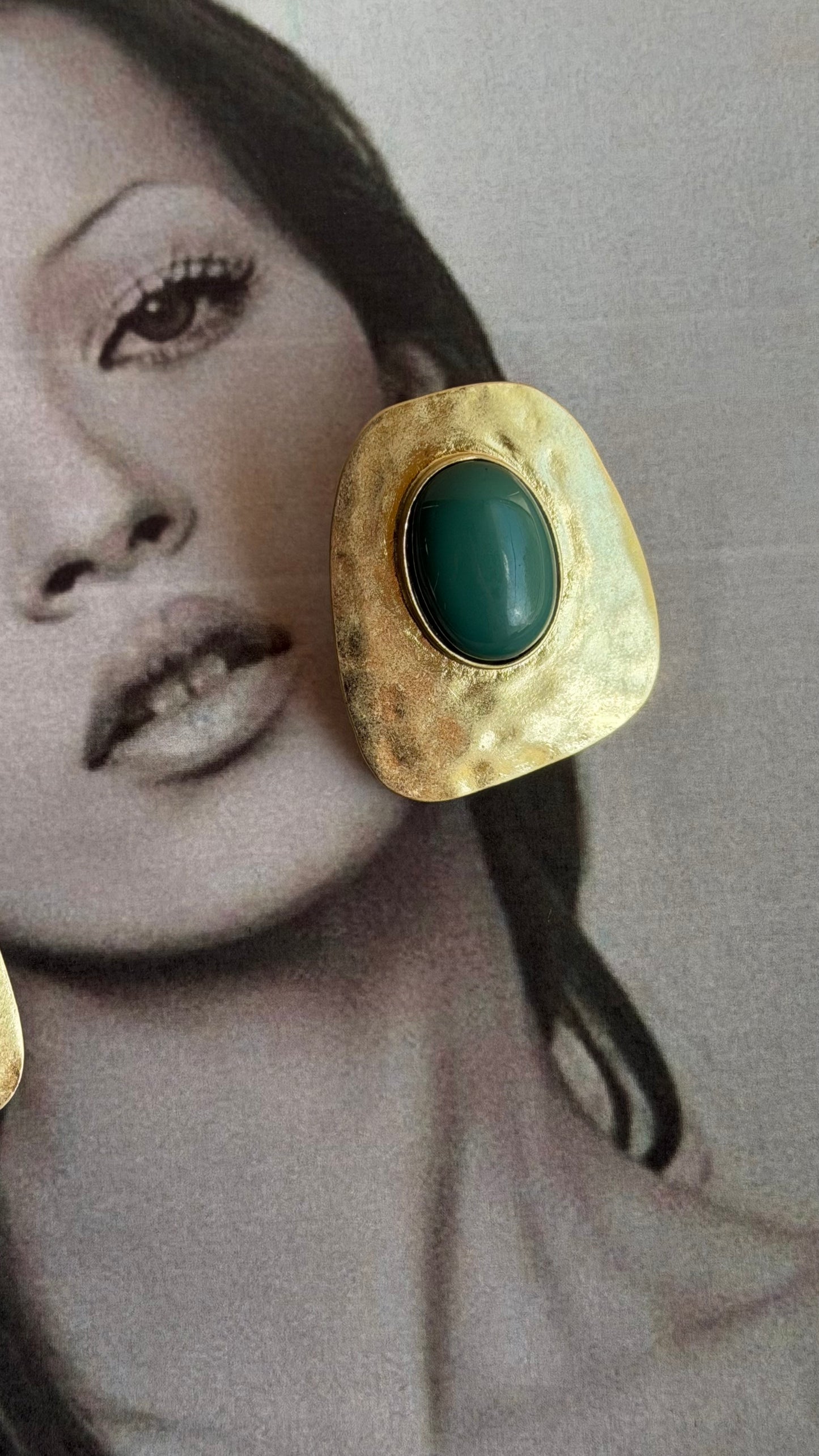 Orecchini vintage acciaio inossidabile