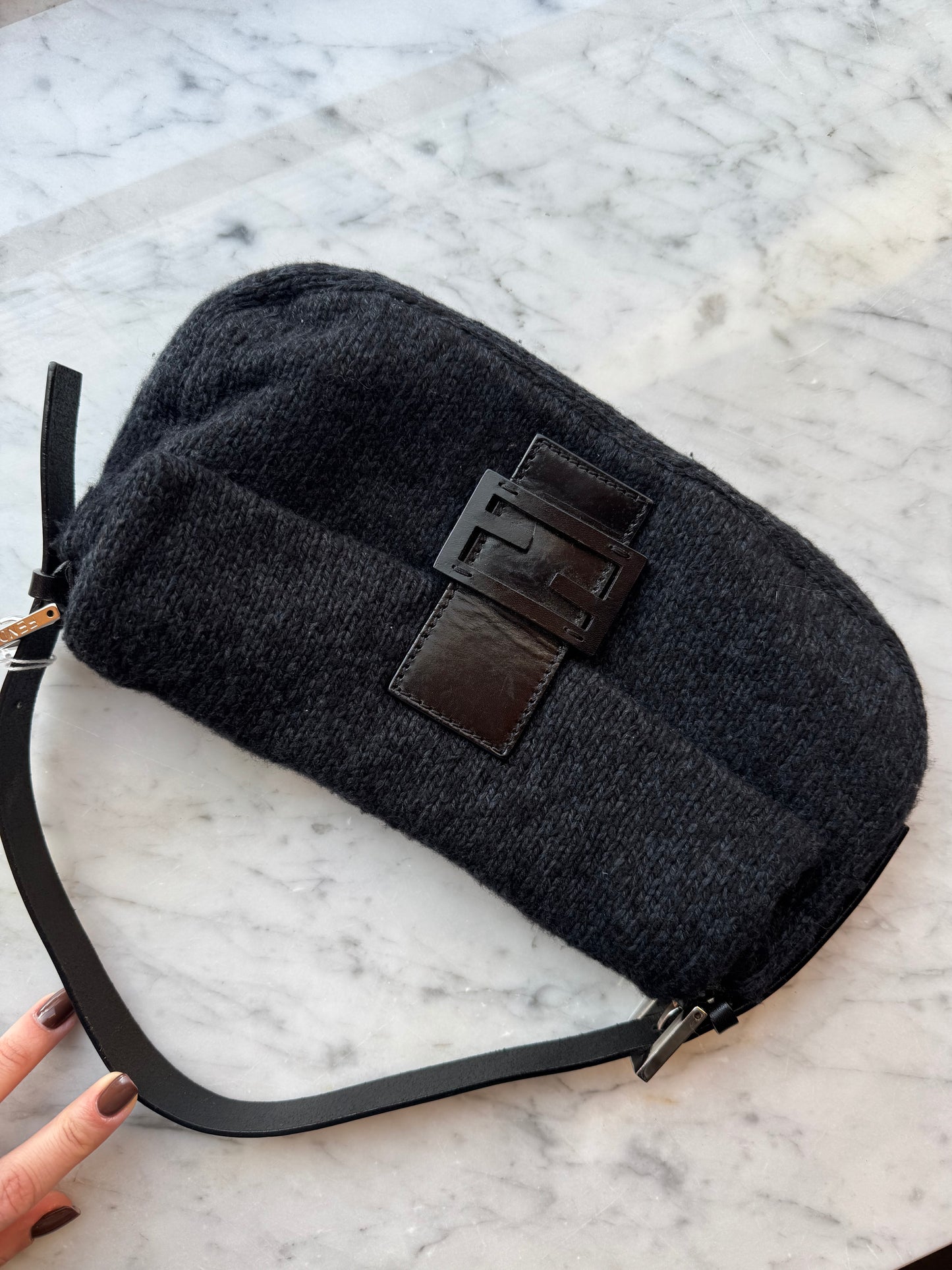 Fendi Baguette in lana